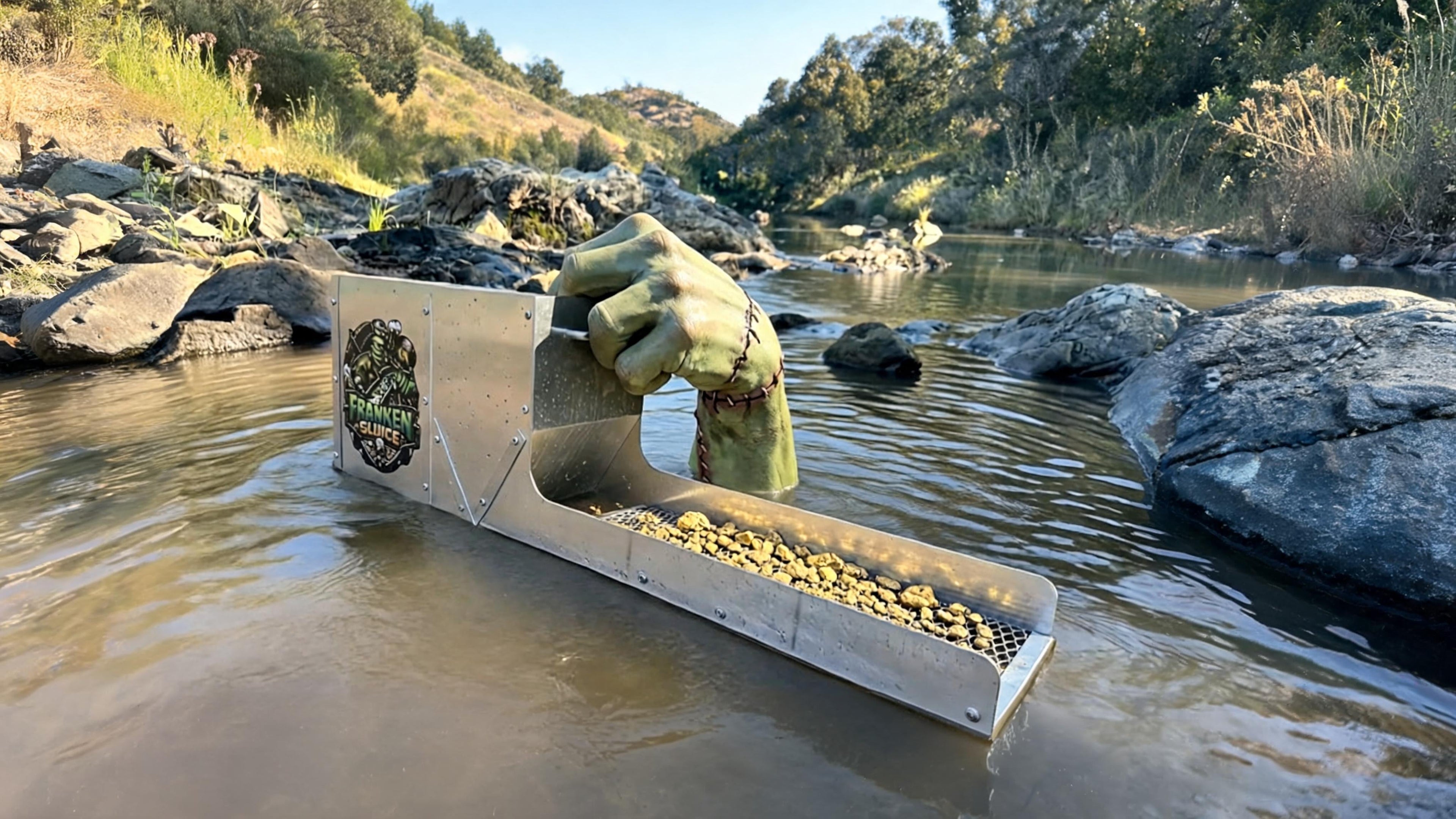 The Ultimate Turon River Sluice Showdown: Custom 3D Prototype vs. The Legendary Franken Sluice