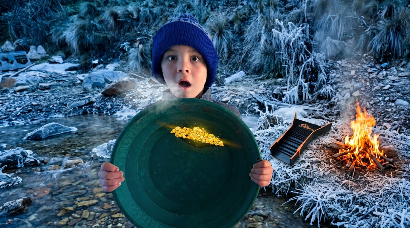 Surviving -2°C at Trunkey Creek: Winter Gold Prospecting & Gear Testing