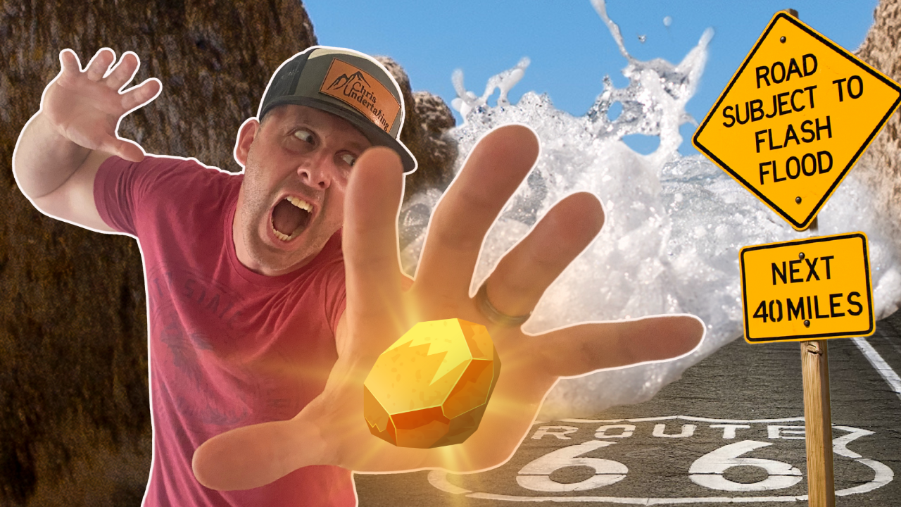 Surviving the Storm to Strike it Rich: A 6.25 Gram Desert Gold Adventure