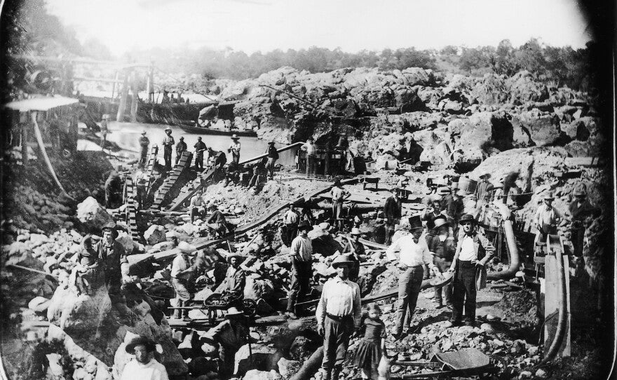 Gold Mining History Riverside California