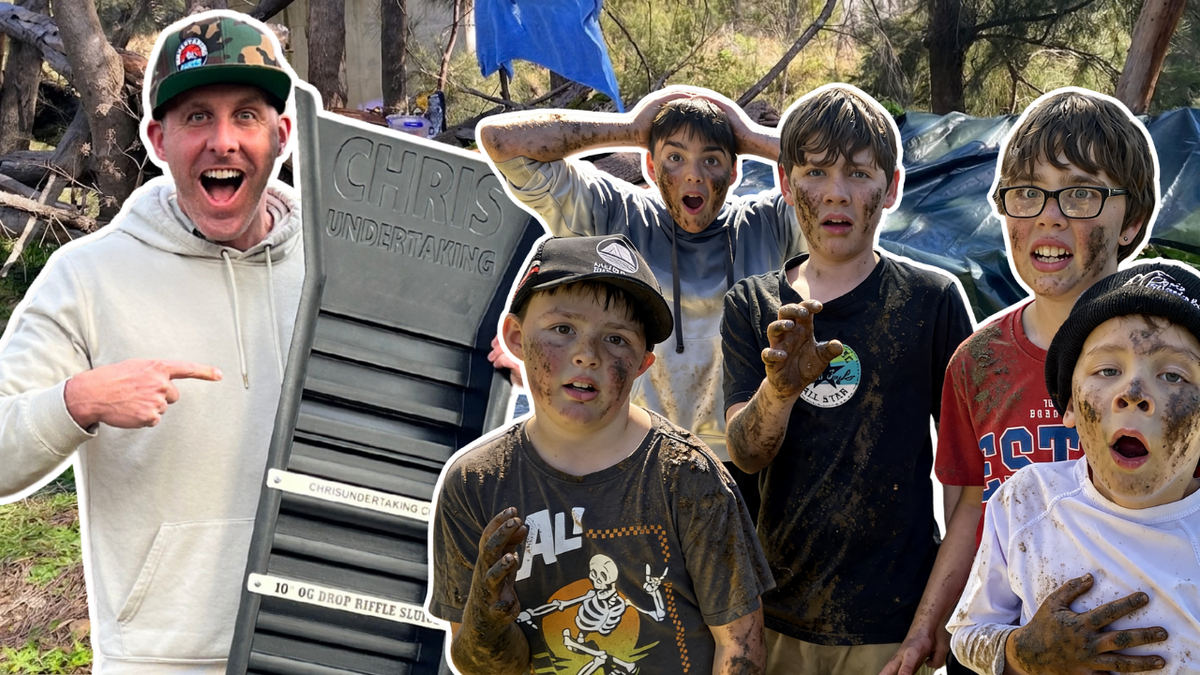 We Tested the ULTIMATE Custom Gold Sluice (And Built an Epic Zombie Fort!)