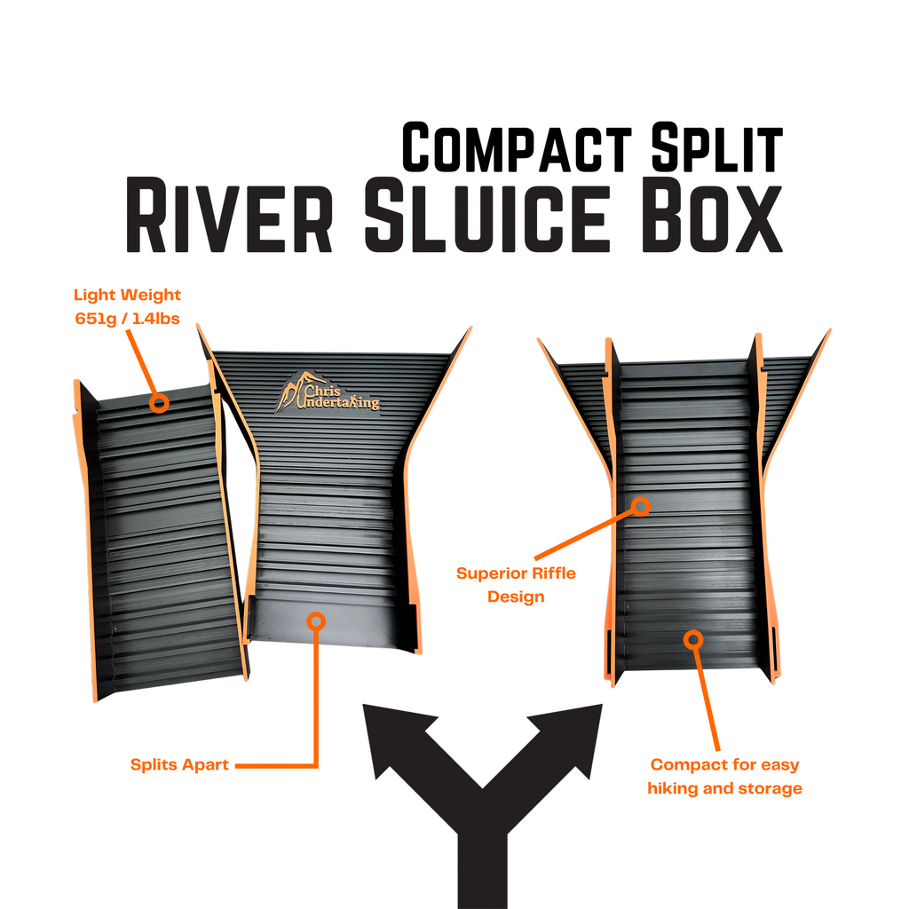 Chrisundertaking Compact River Sluice