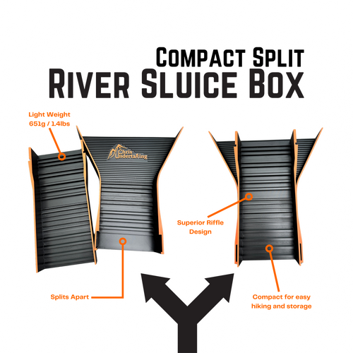 Chrisundertaking Compact River Sluice