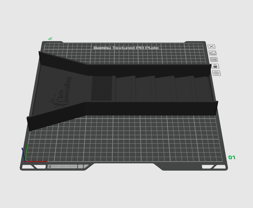 Chrisundertaking 3D Printed River Sluice – Digital STL File