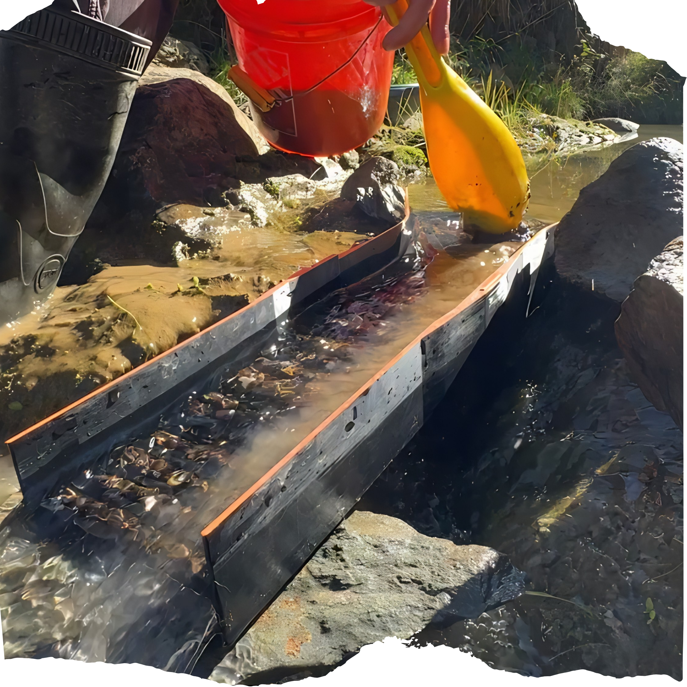 Chrisundertaking Compact River Sluice