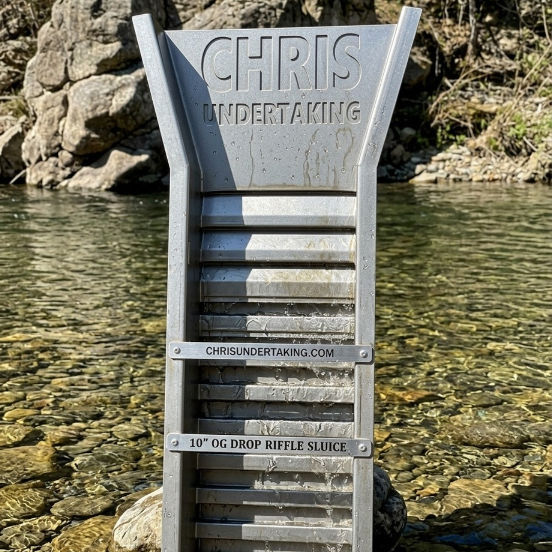 Chrisundertaking 10" OG Drop Riffle Sluice