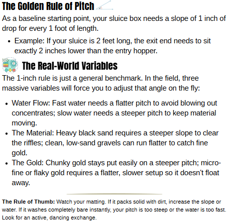 The Ultimate Beginner's Guide to River Sluicing (Digital Download & Printable Checklist)